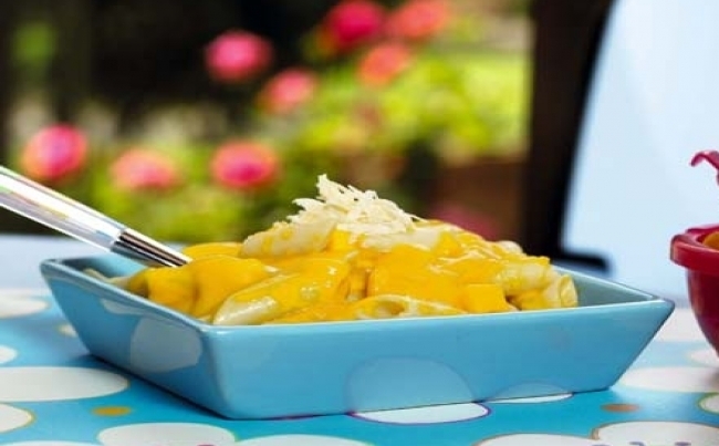 Canutos en salsa de zapallo
